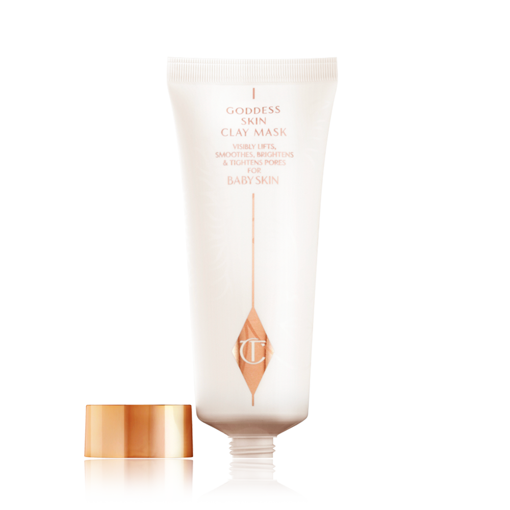 Disney 100  x Charlotte Tilbury limited-edition Charlotte's Magic Cream with Tinkerbell design on night sky backdrop